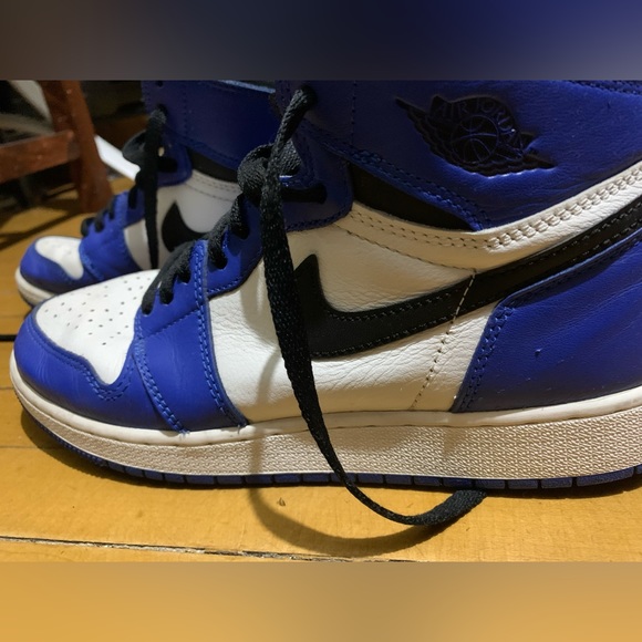 Jordan 1 High Game Royal 2018 Release GS 7Y Reverse Royals - Picture 10 of 14